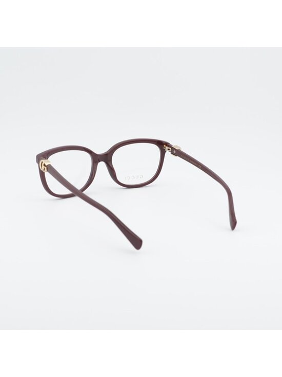 Gucci GG1075O 006 Eyeglasses Burgundy 54mm Square Frame main image 10